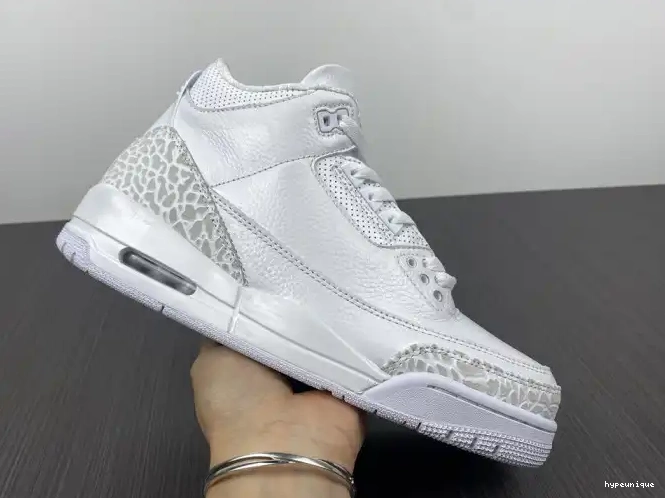 HYPE Air 'Triple 3 White' 429487-111 Retro PS Jordan 0512